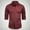 #Red, variant on DPTALR Men's Fashion Casual Business Solid Color Long-Sleeve Shirt Button Lapel & Fashion Design,Green Big and Tall Men XXXXL
