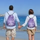 thumbnail image 5 of Fotbe Snowflakes Bolsa Mochila con Cordón Estampada, Bolsa de Gimnasio Deportiva, Bolsa Cinch, Bolsa con Cordón para Hombres y Mujeres-Medium, 5 of 6