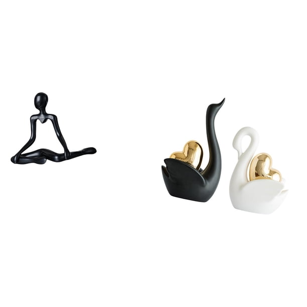 Estatua De Cisne Pensador Abstracta Creativa, Figura Decorativa, Escultura única, Adorno De Escritorio Para Entrada, Dormitorio, Regalo De Inauguración De La Casa, Artesanía De Mesa,