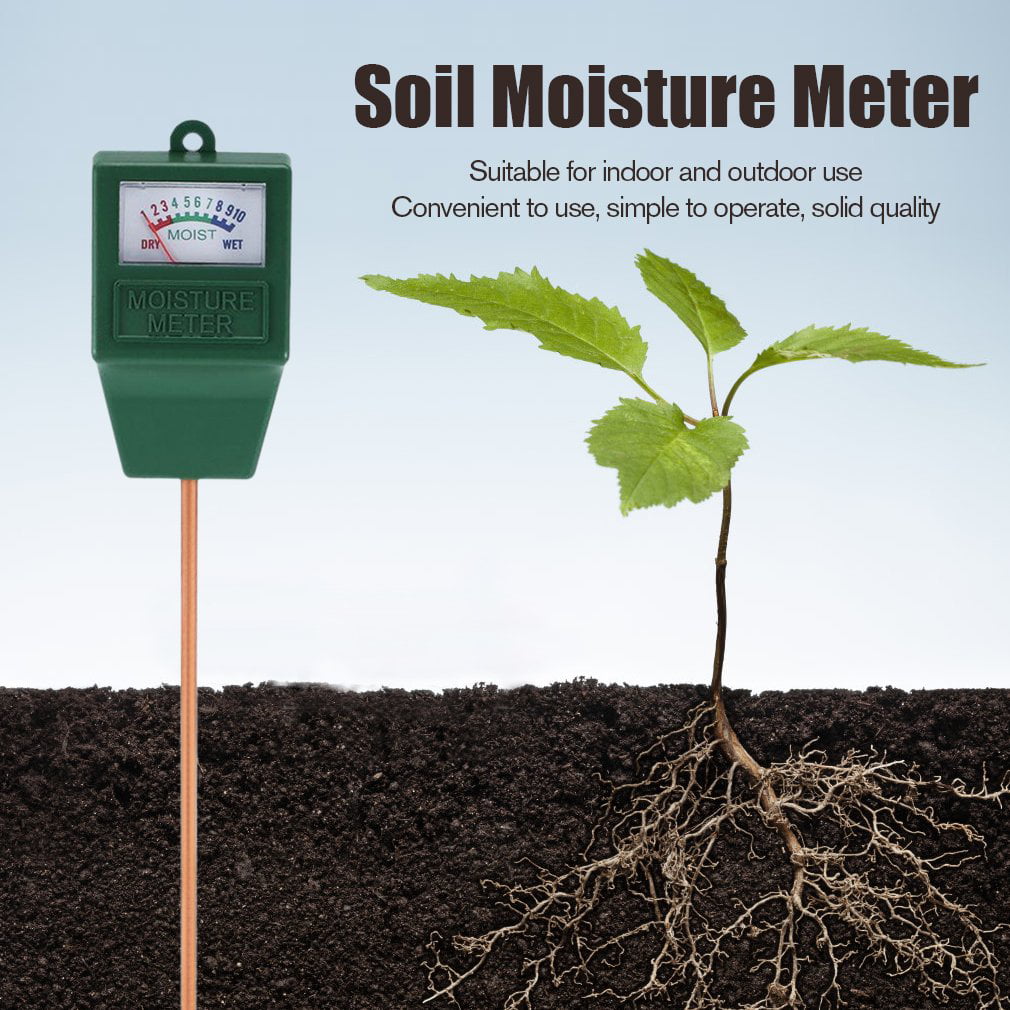 ToGames-FR Garden Plant Soil Moisture Meter Hydroponics Analyzer Meter Moisture Measurement Tool For Indoor Outdoor Garden Plants Green 
