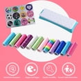 thumbnail image 1 of Kit de fabricación de pulseras de la amistad para niñas, juguetes artesanales DIY, regalos de cumpleaños para niños, suministros para fiestas, actividades de viaje, 1 of 8