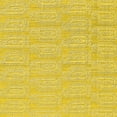 thumbnail image 1 of Ahgly Company Machine Washable Indoor Square Solid Yellow Modern Area Rugs, 7' Square, 1 of 4