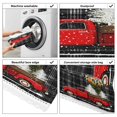 thumbnail image 3 of Durable Washer Cover 51.2x22in with White Lace Trim and Side Pocket Washer and Dryer Top Covers Red Truck with Christmas Tree, 3 of 6