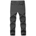 thumbnail image 2 of Pantalones de senderismo TBMPOY, ligeros y de secado rápido para hombre, color gris oscuro, 2 of 7
