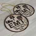 thumbnail image 3 of EMT Emergency Medical Technician Ceramic Christmas Ornament 2025, EMT Ceramic Christmas Ornament Gifts for Retired Retirement, 3 of 5