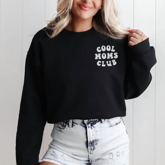 Cool Moms Club Sweatshirt, Cool Moms Club Shirt, Mama Sweater, Mom, New Mom, Expecting Mom, Pregnancy Announcement, Mothers Day Tshirt All Size S-5XL