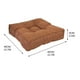 thumbnail image 2 of Sofa Vama Ropa de Cama Cojín de asiento de lino sintético grueso tridimensional de 40 cm, tapete de piso comprimido, tapete de color caramelo for Navideño, 2 of 2