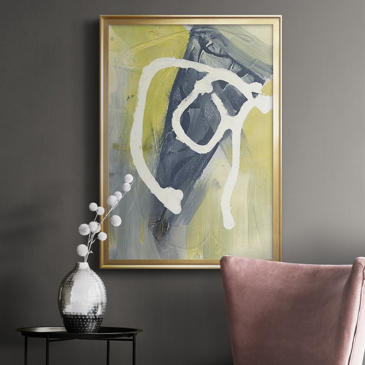 Delightful I Premium Framed Print, in Gold, Black, or Silver - Ready to Hang
