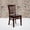Mahogany Wood Seat/Mahogany Wood Frame, variant on Flash Furniture 2 Pk. HERCULES Series Vertical Slat Back Mahogany Wood Restaurant Chair