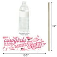 thumbnail image 5 of Big Dot of Happiness Funny Last Rodeo - Pink Cowgirl Bachelorette Party Photo Booth Props Kit - 10 Piece, 5 of 6