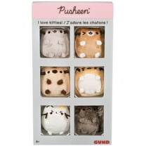 GUND Pusheen Comic Collector Set of 6 Plush Stuffed Animal Cats