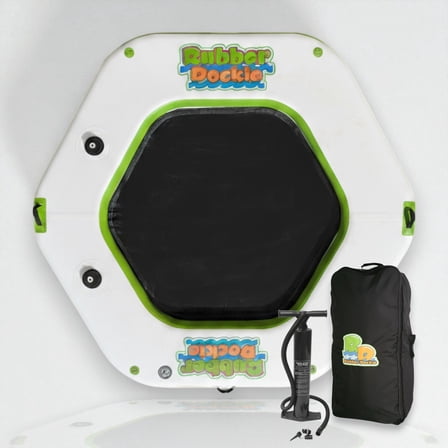 Rubber Dockie Big Hex 10 Inflatable Floating Hammock