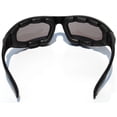thumbnail image 4 of Chopper Night Driving Riding Padded Motorcycle Glasses 011 Black Frame with Yellow Lenses (Black - Smoke Lens), Medium, 4 of 4