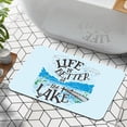thumbnail image 6 of 1pc Lake side Positive Quote Bathroom Rug Bathroom Decor and Accessories- Durable,Anti Slip,And Quick Drying,Suitable For Indoor/outdoor Use - Perfect For Bathrooms,Bedrooms,Kitchens, 6 of 9