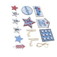 thumbnail image 2 of YUMILI Independence Day Wooden Decoration - Beautifully Designed Vibrant Colour Sturdy Patriotic Tray Decoration 4th of July Tray Wooden Ornament(7), 2 of 8