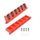 thumbnail image 1 of Organizador de pared para cañas de pescar, para 6 cañas, soporte para bastones de esquí rojo vertical, 1 of 9