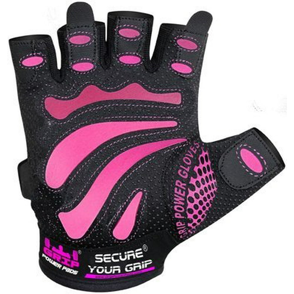 Women Gym Gloves MIMI Protect Your Hands & Improve Your Grip Pink