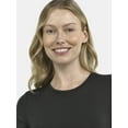 thumbnail image 3 of Time and Tru Women's Smoothing Bodysuit with Short Sleeves, Sizes XS-XXXL, 3 of 5