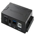 thumbnail image 2 of Vacemry under $5 Hard Drive Adapter, USB 3.0 to IDE SATA Adapter, Hard Drive Converter for 2.5 3.5 Inch HDD, External Enclosure for Data Recovery, Three-in-One Adapter with Power Supply, 2 of 9