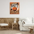 thumbnail image 2 of Stupell Industries Happy Halloween with Crows Quotes and Sayings Painting Wrapped Canvas Canvas Art Print Wall Art, 30 x 40, 2 of 7
