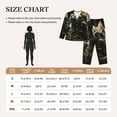 thumbnail image 4 of Yiaed Realistic Style Cute Cat Print Pajamas Women's Long Sleeve Sleepwear Soft Button Down Loungewear Pjs Lounge Set Nightwear Womens Pajama Pants-Small, 4 of 7