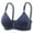 Blue, variant on Push Up Bras for Women Everyday Comfort Lift & Support Bra Seamless No Underwire Thin Full Coverage Daily Bra