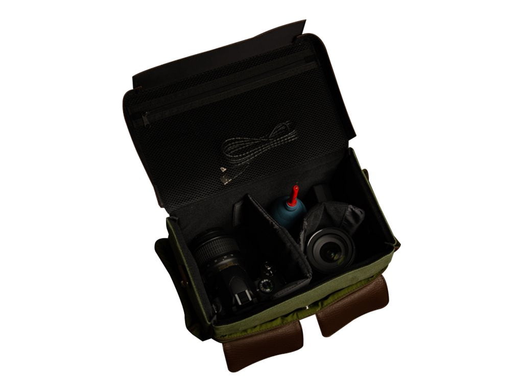 LENCCA Coreen Protective Camera Shoulder Bag for SLR or DSLR Cameras, Fits up to 5.5" x 3.5"
