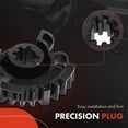 thumbnail image 5 of A-Premium HVAC Blend Door Actuator Gear Kit Compatible with - 2011-2021- Jeep Grand Cherokee & Dodge Durango, Front, 5 of 6