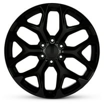For 2014-2023 GMC Yukon 22 Inch Gloss Black Rim - OE Direct Replacement - Road Ready Car Wheel