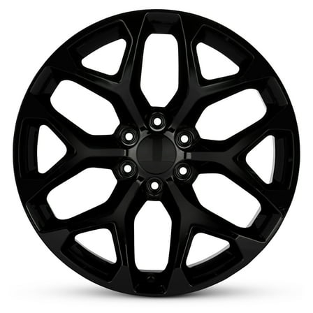 For 2014-2023 Cadillac Escalade 22 Inch Gloss Black Rim - OE Direct Replacement - Road Ready Car Wheel