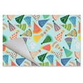 thumbnail image 3 of CounterArt "Party Hats" 24-Sheet Reusable Premium Paper Placemats, 3 of 6
