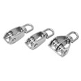 thumbnail image 1 of Single Double Pulley, Flexible Rust Proof Strong Bearing Capacity M15 Pulley Block 360 Rotation Wear   for Outdoor Rope, 1 of 8
