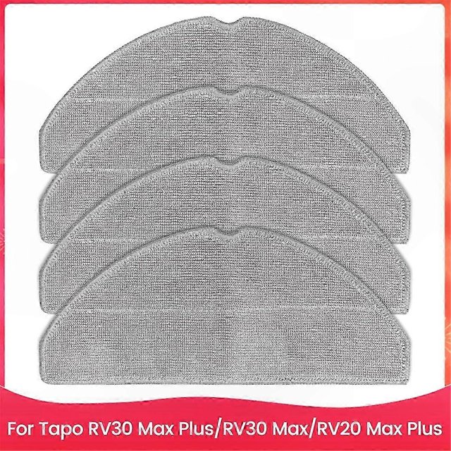 Replacement Mop Pads for RV30 Max Plus & RV20 Max Plus Robotic Vacuum Cleaner Accessories