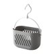 thumbnail image 5 of Organizador de ducha colgante, soporte para champú y jabón con ganchos, cesta de almacenamiento, Gris, 5 of 9