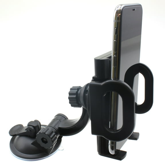 Car Mount for Samsung Galaxy Note 10/Plus - Windshield Holder Glass Cradle Swivel Dock for Galaxy Note 10/Plus