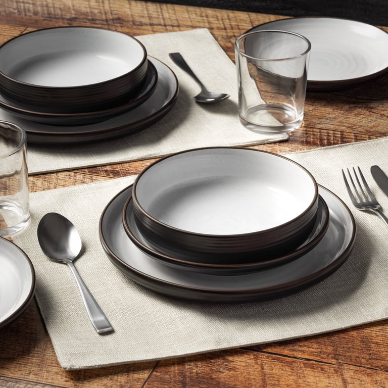 Wildstead Brooks 12-Piece Ceramic Dinnerware Set photo 7