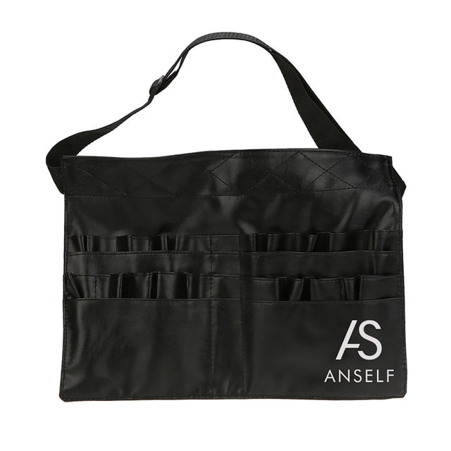 PVC Bolsa Delantal cosmética profesional de cepillos del maquillaje Artista con Correa para sujet Anself Bolsa al aire libre