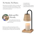 thumbnail image 2 of Simplee Adesso Ridgley Dimmable Wax Melt Heater Candle Warmer Lamp with Timer & Auto Off, 2 of 23