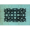 thumbnail image 1 of Ahgly Company Indoor Rectangle Oriental Light Blue Industrial Area Rugs, 3' x 5', 1 of 4