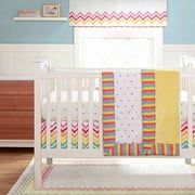 Migi Rainbow 5pc Crib Bedding Set - Value Bundle
