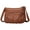 Brown, variant on Shoulder Bag for Women, Soft PU Leather Purses with Multi Pockets Crossbody Bag Pocketbooks for Daily Use Travel