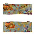 thumbnail image 3 of Gaeub Gnomes With Pumpkins Baby Headbands，Hairbands with Bows Girls Hair Accessories for Newborn Infant Toddler Kids Handmade, 3 of 5