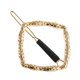 thumbnail image 1 of Pinza para el cabell mujer, horquilla , horquilla cuadrada con hoyos, joyería para el cabello dorado Sunnimix Pinza de pelo para mujer, 1 of 8