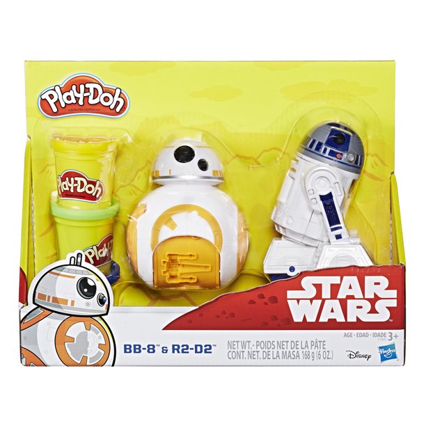 Play Doh Star Wars Bb 8 R2 D2 Figure Set With 3 Cans Of Play Doh Walmart Com Walmart Com