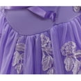 thumbnail image 6 of HAWEE Princess Dress for Girl Purple Cosplay Halloween Costume Puff Sleeve Layerd Dresses, 6 of 6