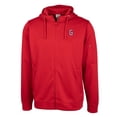 thumbnail image 2 of Unisex Cutter & Buck Red Greenville Drive Clique Lift Eco Performance Full-Zip Hoodie, 2 of 3