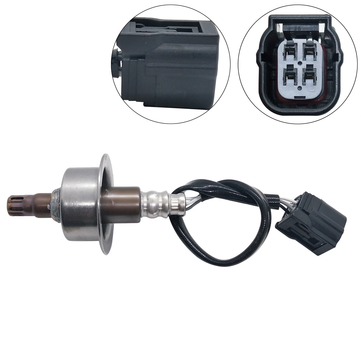 Maxfavor 2Pcs O2 Oxygen Sensor for Honda Civic 2011-2007 L4 1.8L Gas Engine Upstream & Downstream