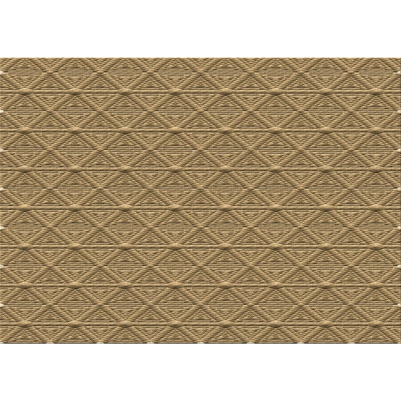 Ahgly Company Indoor Rectangle Patterned Red Dirt Brown Area Rugs, 5' x 8'