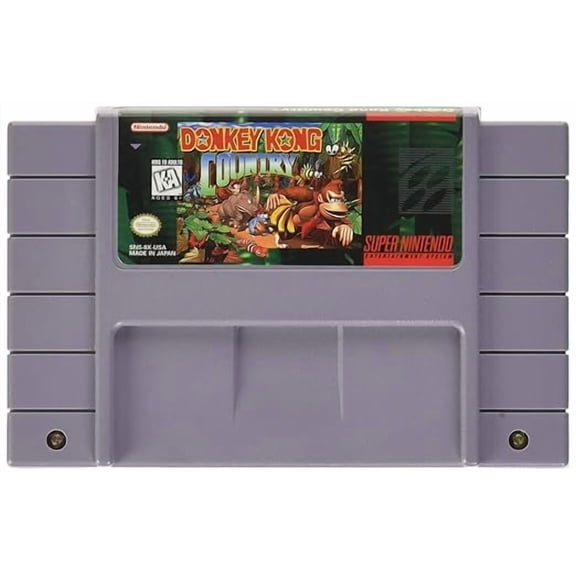 Donkey Kong Country Super Nintendo SNES