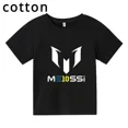 thumbnail image 3 of Camiseta de algodón Messi, ropa para niños, ropa para niñas, camiseta informal de manga corta de verano, camisetas deportivas para niños y niñas, 3 of 4